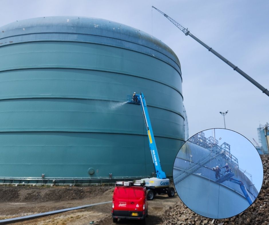 From Steel Tanks to Terminal Walls: Inside the Work of Long Painting’s Vancouver Team